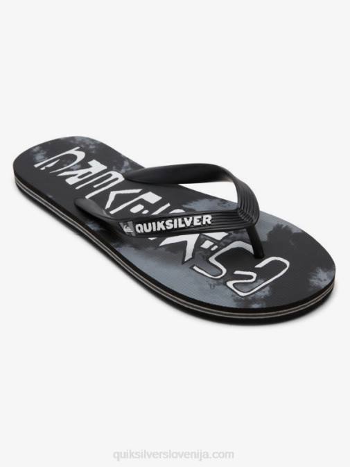 Quiksilver PJ4H1775 moški Črna japonke molokai acid drop