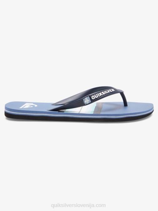Quiksilver PJ4H1790 moški siva 1 natikači iz smole molokai