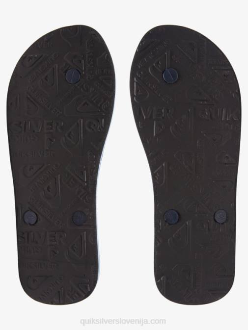 Quiksilver PJ4H1790 moški siva 1 natikači iz smole molokai
