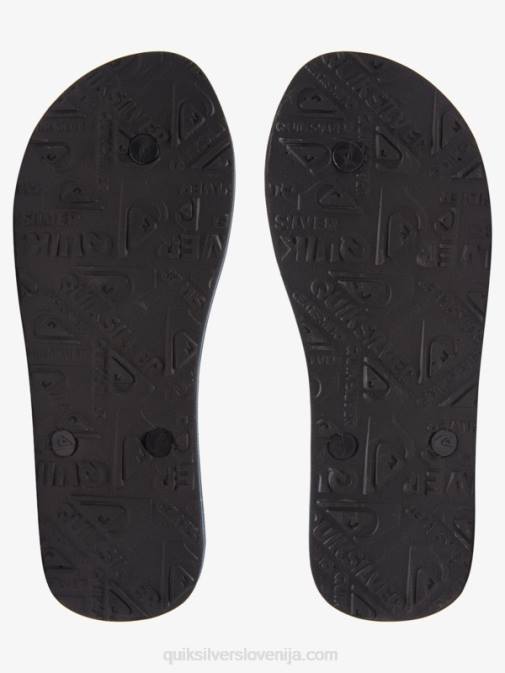 Quiksilver PJ4H1791 moški Črna natikači iz smole molokai