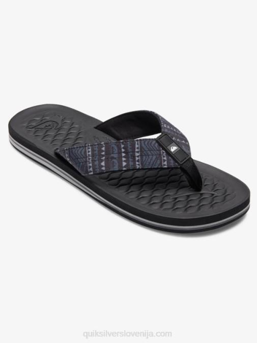 Quiksilver PJ4H1792 moški Črna lanai japonke