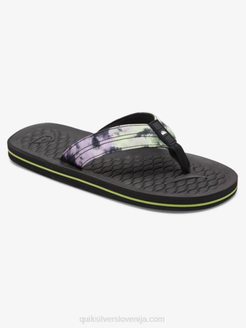 Quiksilver PJ4H1794 moški Črna lanai japonke