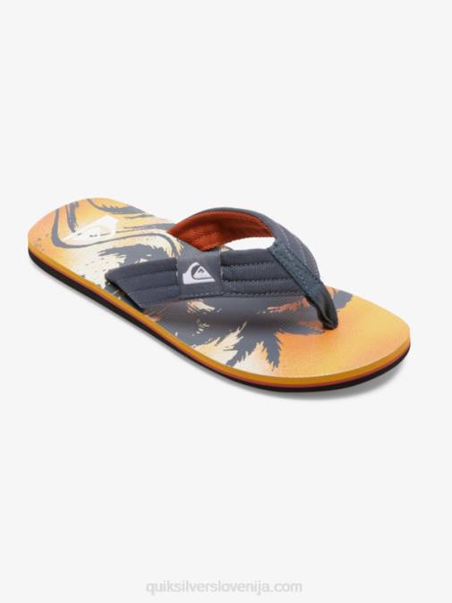 Quiksilver PJ4H493 moški siva 1 Molokai layback sandali