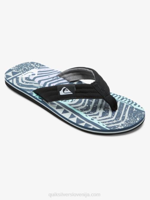 Quiksilver PJ4H504 moški modra/siva Molokai layback sandali