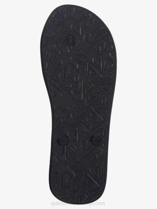 Quiksilver PJ4H514 moški črna/roza/modra molokai art natikači