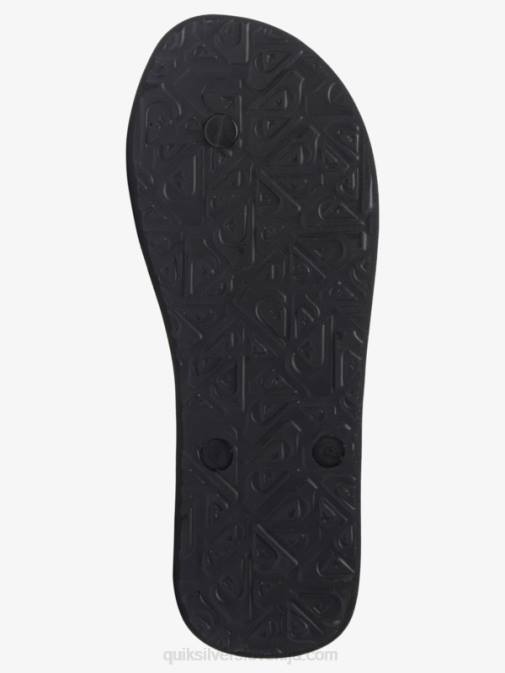 Quiksilver PJ4H518 moški črna/zelena/modra molokai art natikači