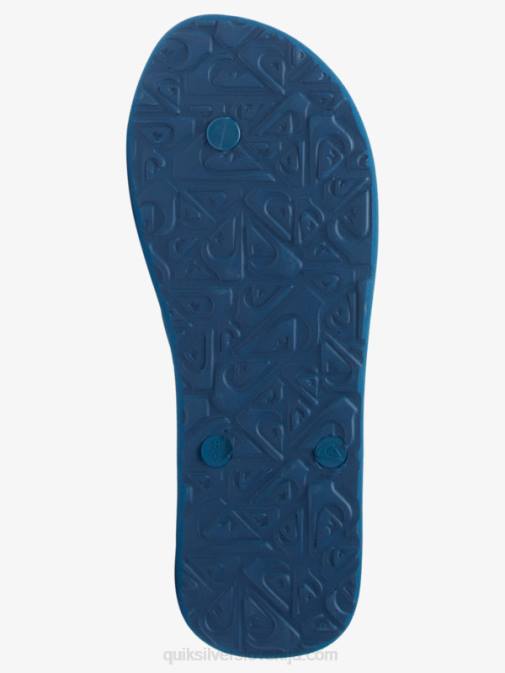 Quiksilver PJ4H519 moški modra/črna/rumena molokai art natikači