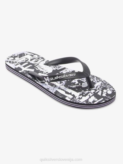 Quiksilver PJ4H520 moški Črna molokai art natikači