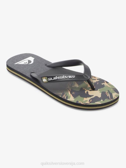 Quiksilver PJ4H570 moški zelena 1 molokai panel japonke