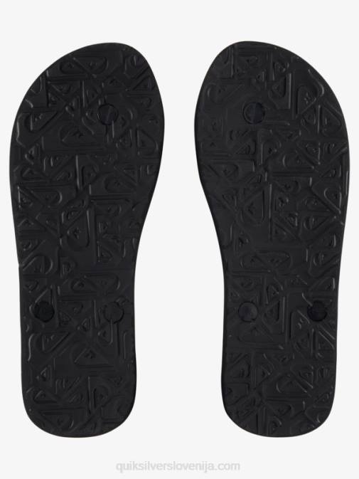 Quiksilver PJ4H572 moški siva/črna/modra molokai panel japonke