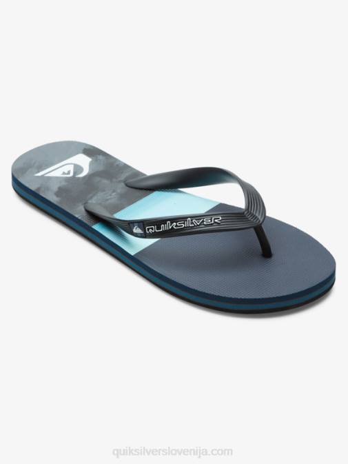 Quiksilver PJ4H573 moški modra/siva molokai panel japonke