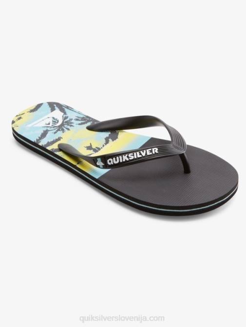Quiksilver PJ4H574 moški Črna molokai panel japonke