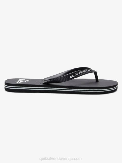 Quiksilver PJ4H592 moški Črna japonke molokai core
