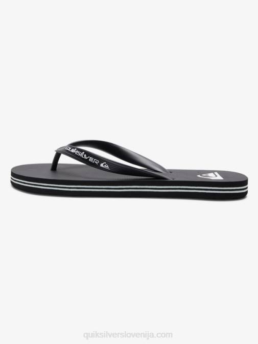 Quiksilver PJ4H592 moški Črna japonke molokai core