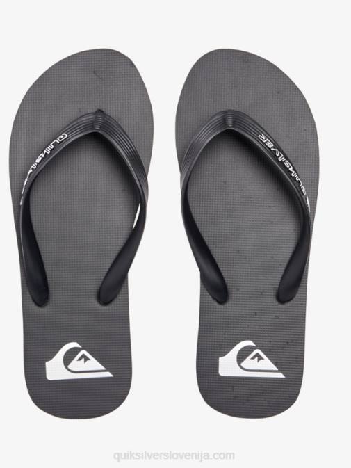 Quiksilver PJ4H592 moški Črna japonke molokai core