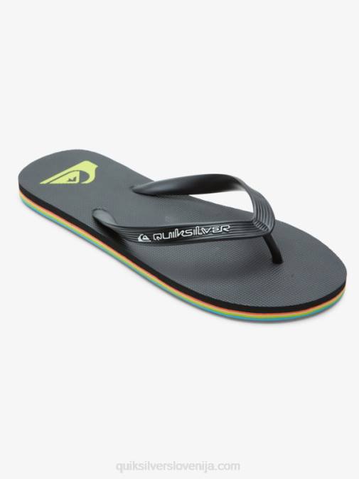 Quiksilver PJ4H595 moški Črna japonke molokai core