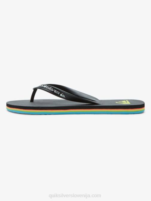 Quiksilver PJ4H595 moški Črna japonke molokai core