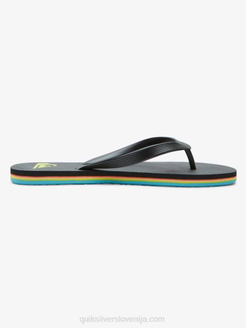 Quiksilver PJ4H595 moški Črna japonke molokai core