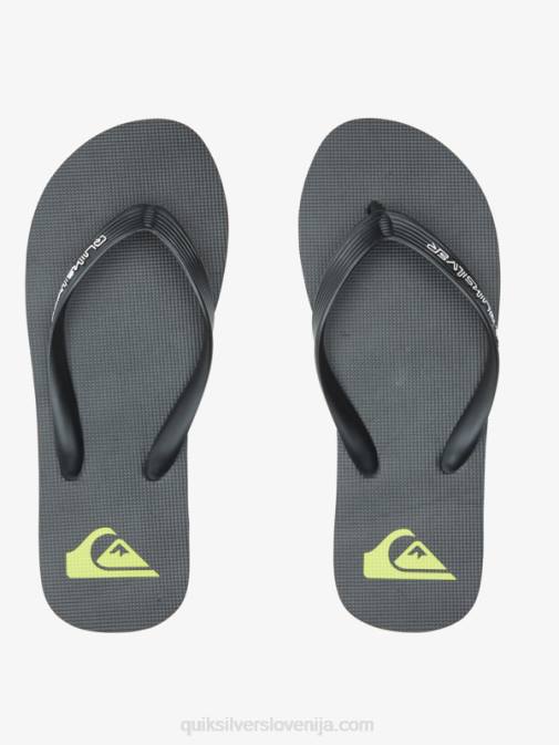 Quiksilver PJ4H595 moški Črna japonke molokai core
