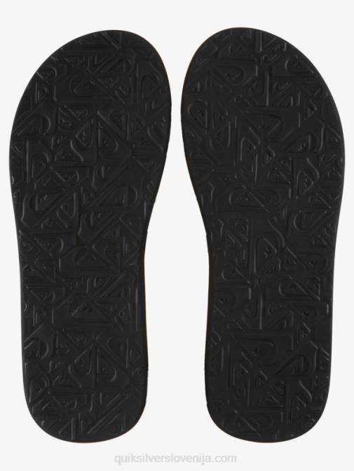 Quiksilver PJ4H614 moški črna/zelena/siva sandali z rezbarskim potiskom