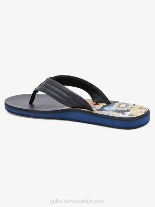 Quiksilver PJ4H617 moški rjava 1 sandali z rezbarskim potiskom