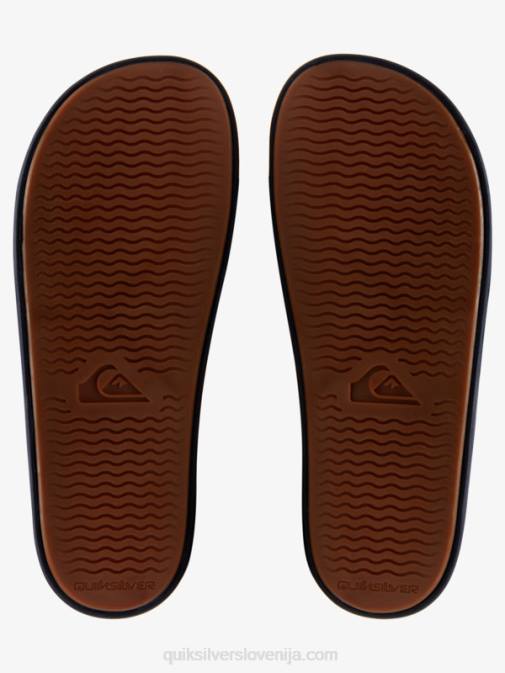 Quiksilver PJ4H691 moški modra 2 rivi drsni sandali slide wordmark