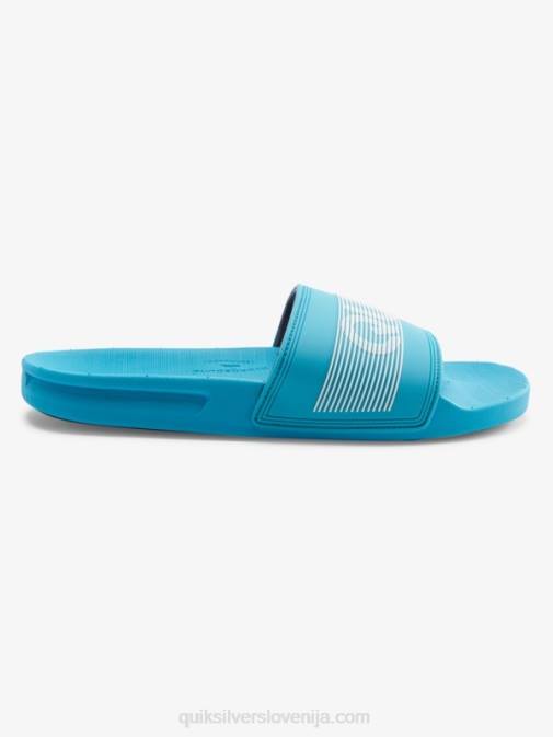 Quiksilver PJ4H692 moški modra 1 rivi drsni sandali slide wordmark