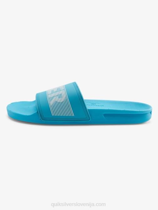 Quiksilver PJ4H692 moški modra 1 rivi drsni sandali slide wordmark