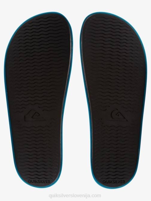Quiksilver PJ4H692 moški modra 1 rivi drsni sandali slide wordmark