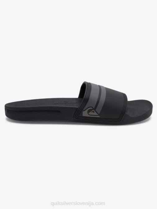 Quiksilver PJ4H763 moški črna/siva rivi slide slider sandali