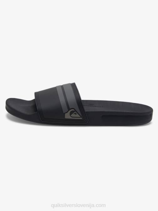 Quiksilver PJ4H763 moški črna/siva rivi slide slider sandali