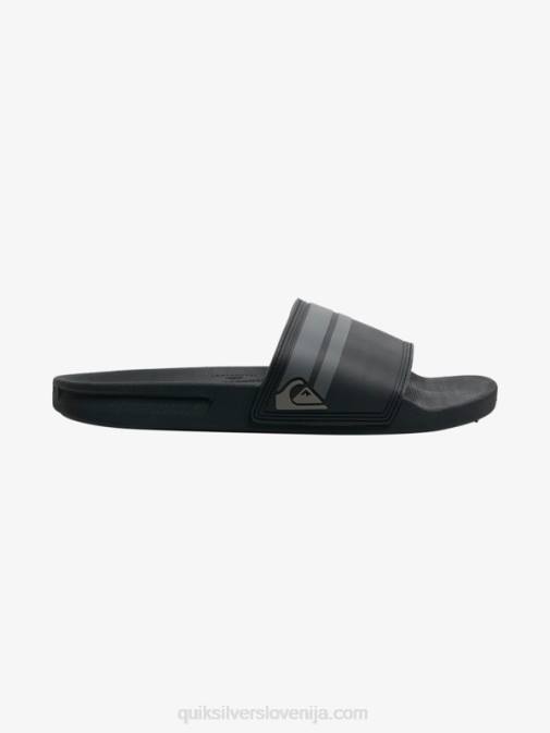 Quiksilver PJ4H763 moški črna/siva rivi slide slider sandali