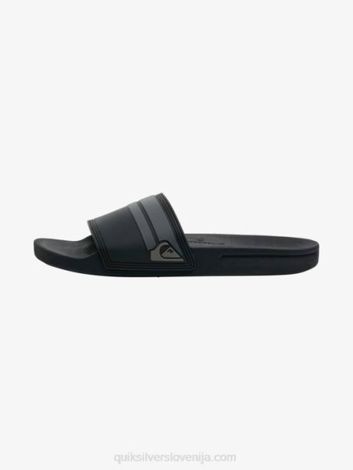 Quiksilver PJ4H763 moški črna/siva rivi slide slider sandali