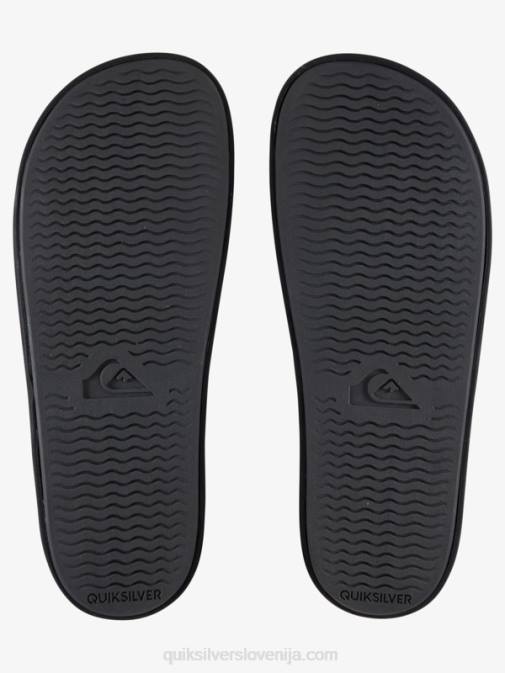 Quiksilver PJ4H765 moški bela/črna rivi slide slider sandali