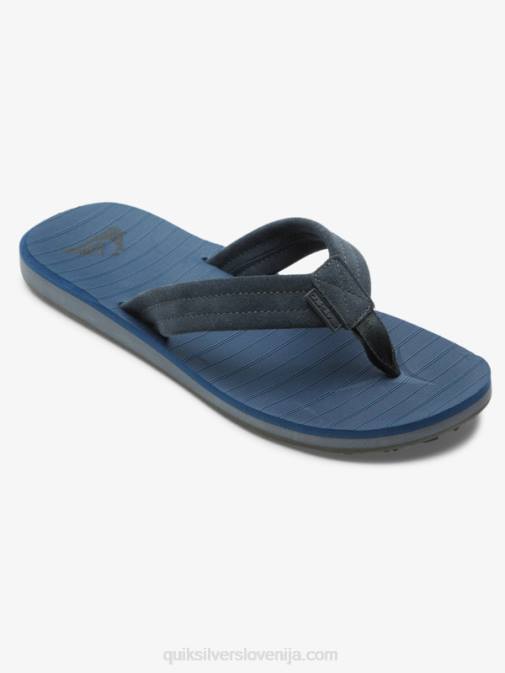 Quiksilver PJ4H878 moški modra 1 Carver sandali z jedrom iz semiša