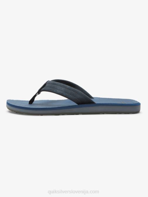Quiksilver PJ4H878 moški modra 1 Carver sandali z jedrom iz semiša