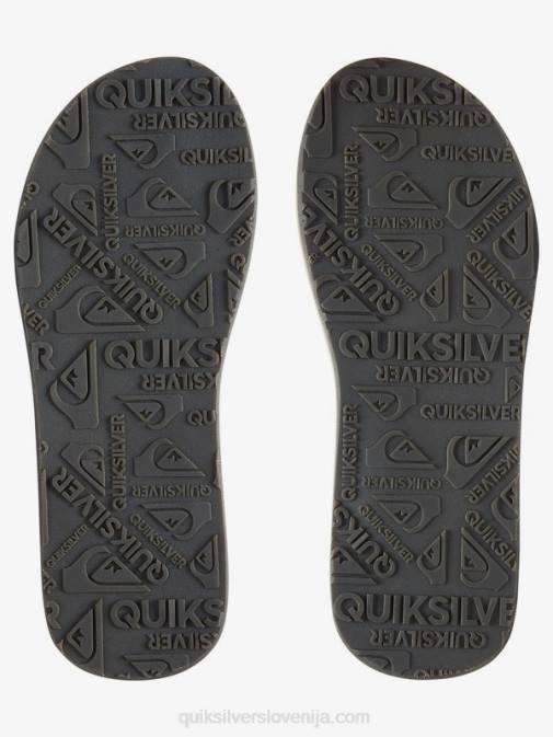 Quiksilver PJ4H919 moški demitasse - trdno Carver sandali iz nubuka