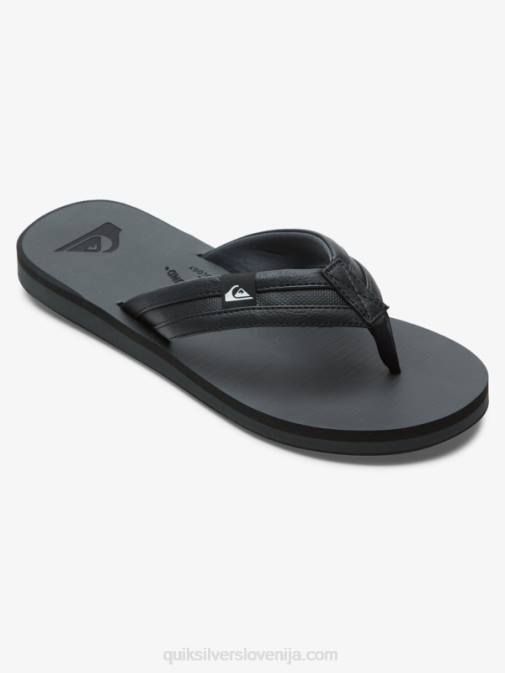 Quiksilver PJ4H938 moški Črna sandali carver squish