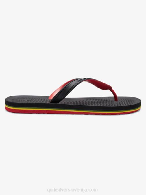 Quiksilver PJ4H949 moški Črna japonke haleiwa core