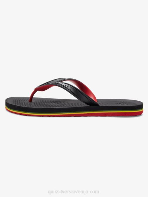 Quiksilver PJ4H949 moški Črna japonke haleiwa core