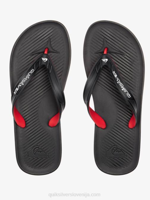Quiksilver PJ4H949 moški Črna japonke haleiwa core