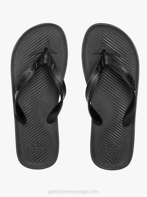 Quiksilver PJ4H950 moški Črna japonke haleiwa core