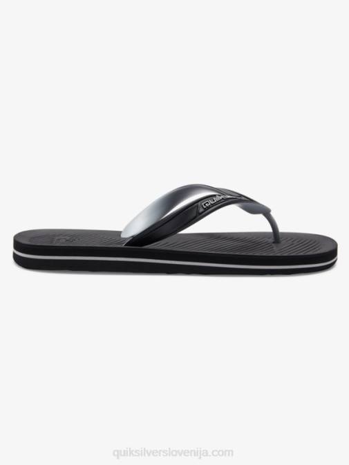 Quiksilver PJ4H951 moški Črna japonke haleiwa core