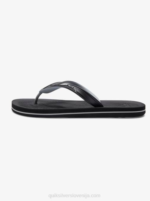 Quiksilver PJ4H951 moški Črna japonke haleiwa core