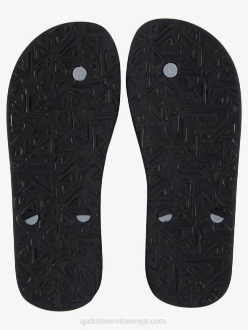 Quiksilver PJ4H951 moški Črna japonke haleiwa core