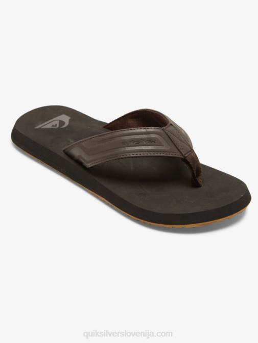 Quiksilver PJ4H972 moški rjava 1 sandali z jedrom monkey wrench