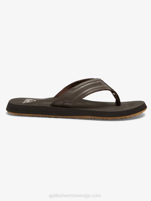 Quiksilver PJ4H972 moški rjava 1 sandali z jedrom monkey wrench