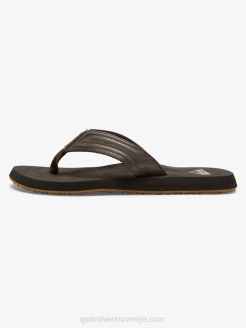 Quiksilver PJ4H972 moški rjava 1 sandali z jedrom monkey wrench