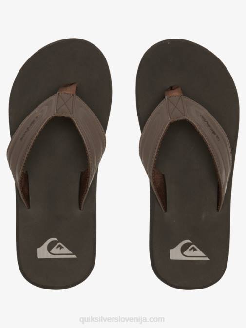 Quiksilver PJ4H972 moški rjava 1 sandali z jedrom monkey wrench