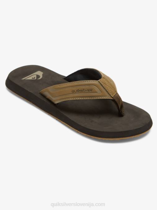 Quiksilver PJ4H973 moški tan 1 sandali z jedrom monkey wrench